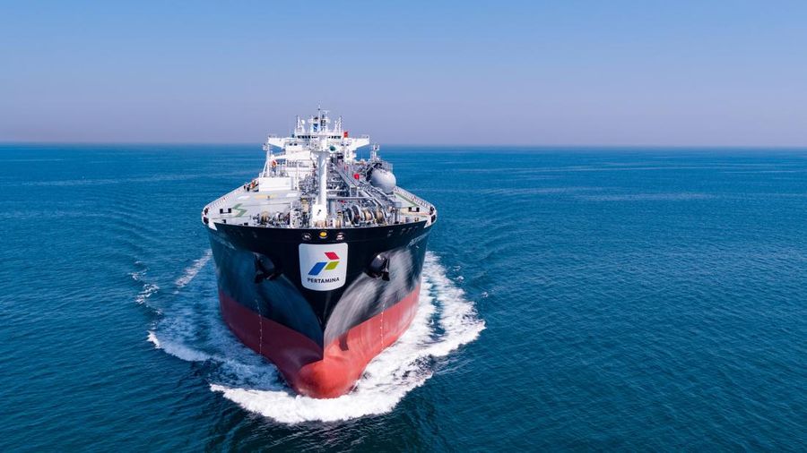 Kapal Very Large Gas Carrier (VLGC) Pertamina Gas Dahlia