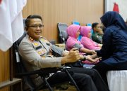 Gelar Bakti Kesehatan, Polres Aceh Utara Kumpulkan Darah 75 Kantong