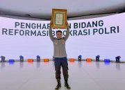 Kapolres Lhokseumawe Terima Penghargaan Pelayanan Prima dari Kapolri