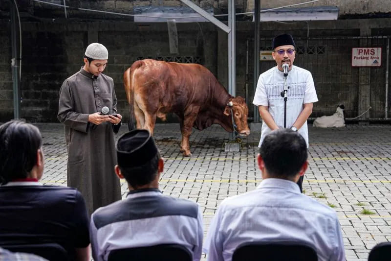 Kegiatan kurban Iduladha 1446 Hijriah