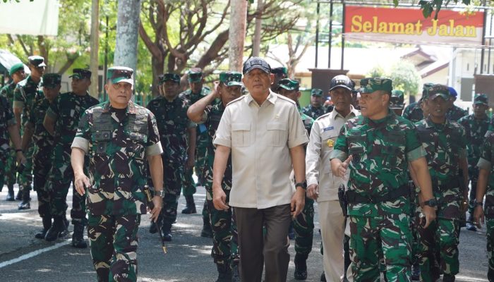Menhan Sjafrie Tinjau Pendidikan Bela Negara SPPI di Rindam IM