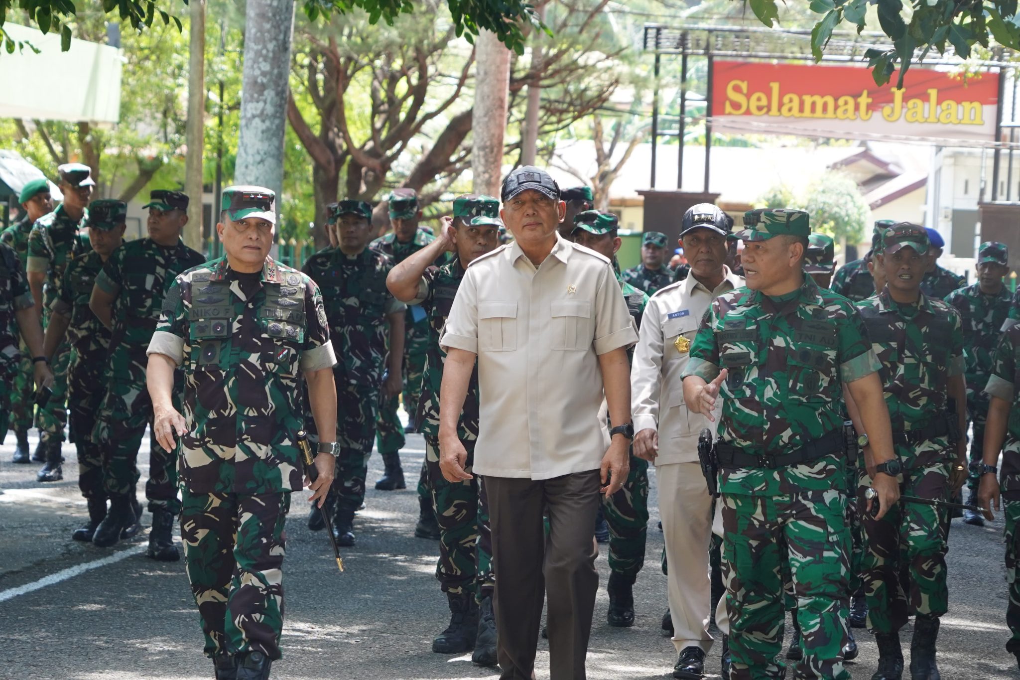Menhan RI, Letjen TNI (Purn.) Sjafrie Sjamsoeddin
