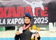 Polwan Polda Aceh Sabet Juara II Karate Piala Kapolri 2025