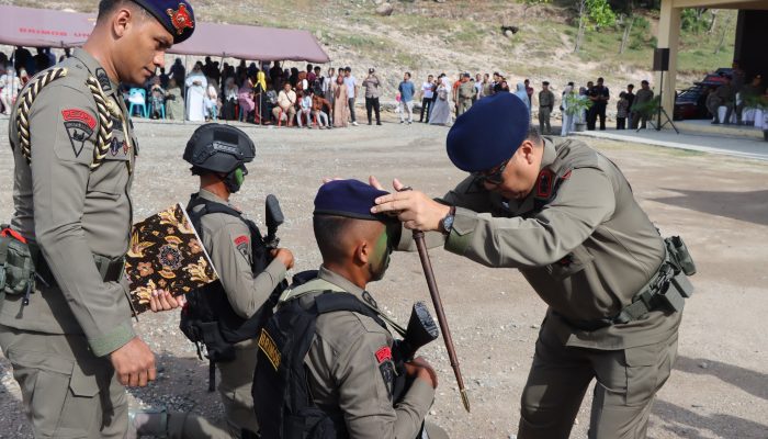 Kapolda Aceh Tutup Tradisi Pembaretan Bintara dan Tamtama Remaja Brimob