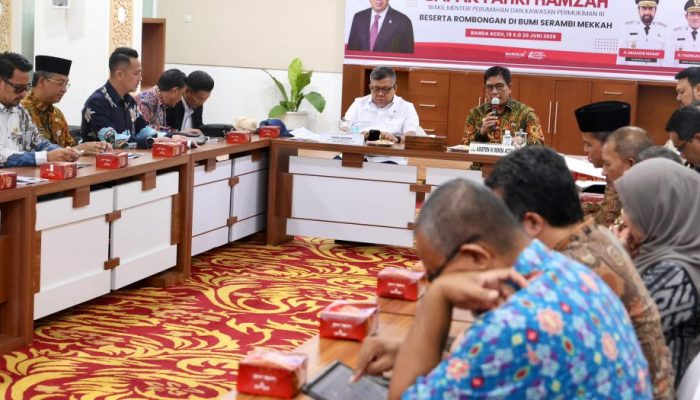 Wamen Fahri Hamzah: Pengalaman Aceh jadi Contoh Nasional Pembangunan Perumahan