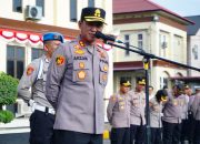 Kapolres Lhokseumawe Apresiasi Kinerja Personel dan Tekankan Penguatan Kepercayaan Publik