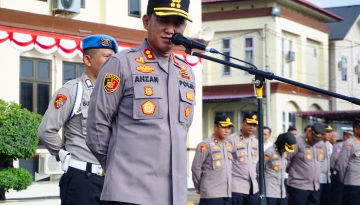 Kapolres Lhokseumawe Apresiasi Kinerja Personel dan Tekankan Penguatan Kepercayaan Publik