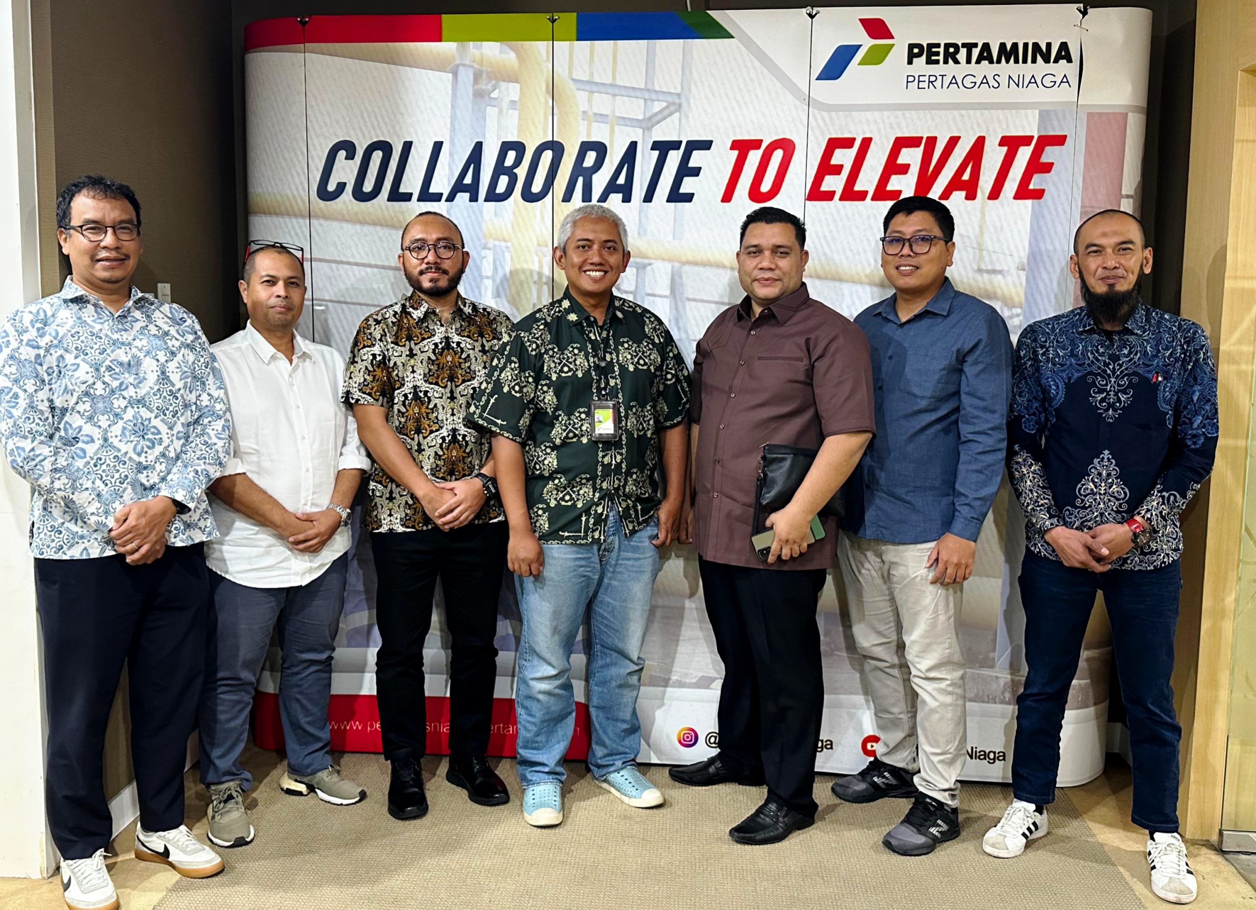 Direksi PT. Pembangunan Lhokseumawe (PTPL) Lhokseumawe melakukan kunjugan kerja ke Kantor Pusat PT. Pertagas Niaga, di Jakarta, Rabu, 30 Juli 2025. (Ist)