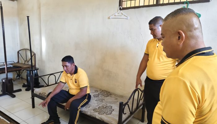 Tinjau Ruang Tahanan, Kapolres Pastikan Kondisi Layak dan Aman