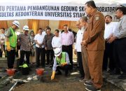 Rektor USK Groundbreaking Pembangunan Gedung Skill Lab Fakultas Kedokteran