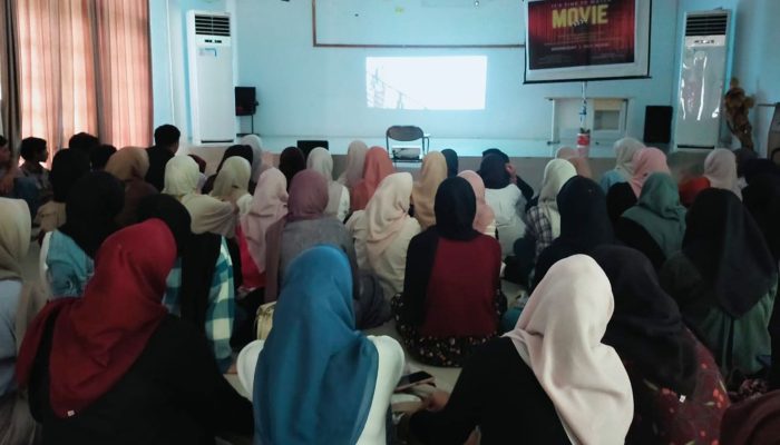 Dalami Sinematografi, Mahasiswa Prodi Ilmu Komunikasi Gelar Nobar
