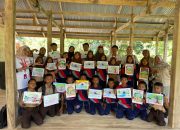KKN Kebangsaan Mahasiswa ISBI Aceh di Maros Kenalkan Budaya Lewat Warna