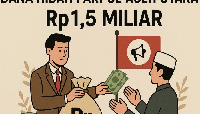 Pemkab Aceh Utara Salurkan Dana Hibah Rp1,5 Miliar untuk 12 Parpol