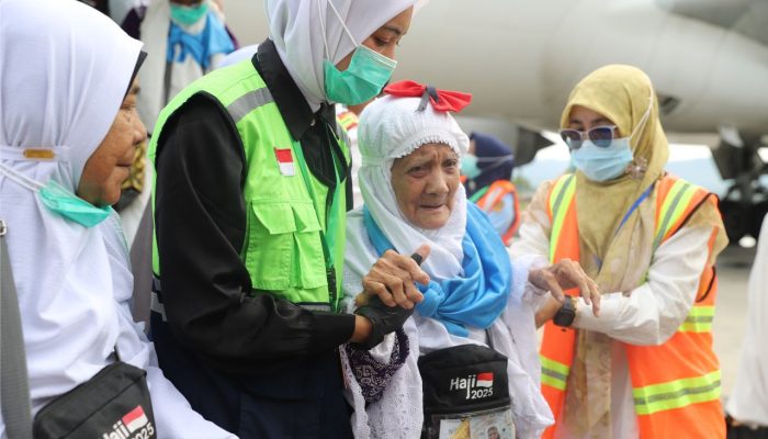 Kloter 6 Aceh Mendarat, Dua Wafat Satu Masih Dirawat di Madinah