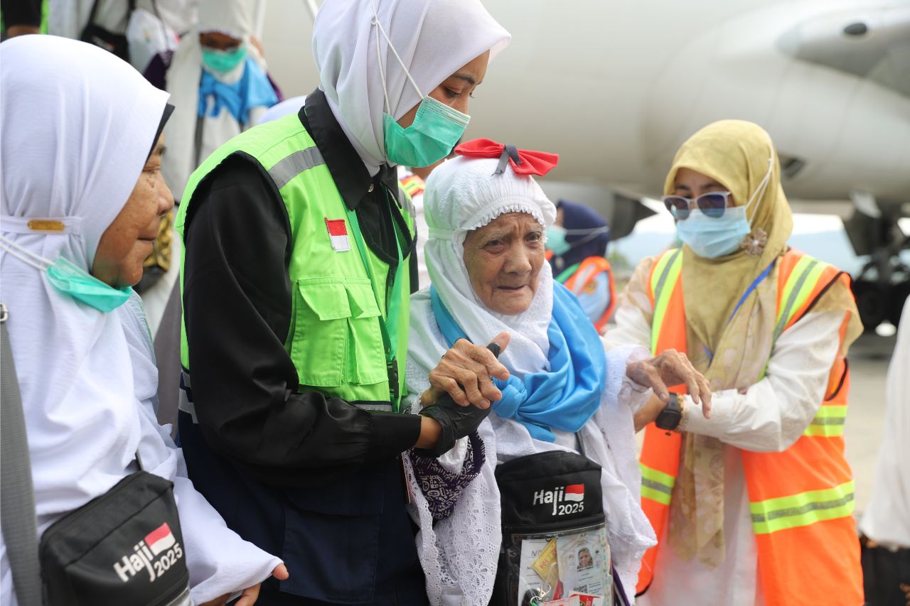 Jemaah haji asal Aceh