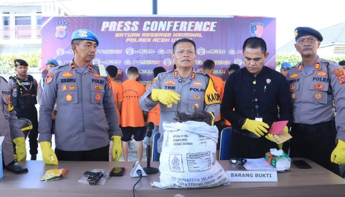 Polisi Bongkar Kasus Pencurian Kabel Seismik GSI, Tiga Pelaku Ditangkap Dua Buron