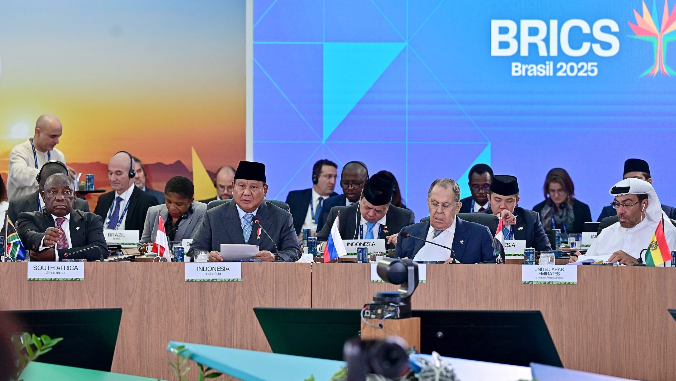 Presiden Prabowo di KTT BRICS