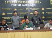 Polresta Banda Aceh Tangkap Pelaku Rudapaksa Anak di Bawah Umur