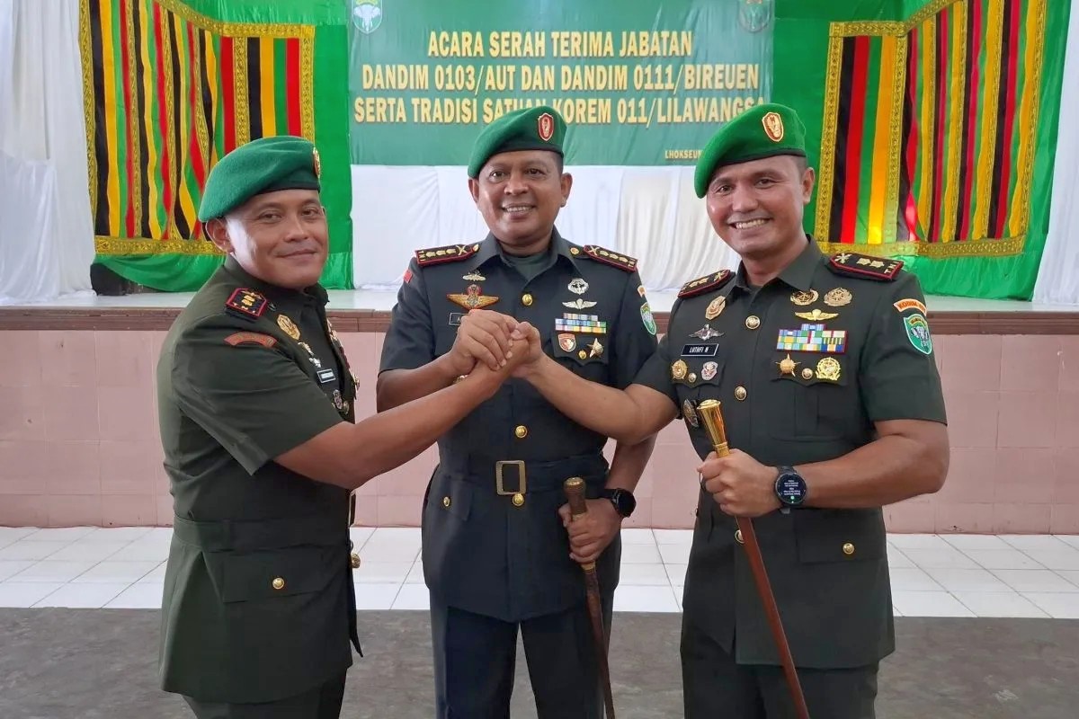 sertijab dandim aceh utara