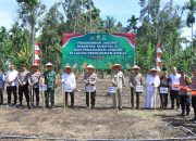 Polres Aceh Utara Tanam Jagung Serentak Kuartal III di Paya Bakong