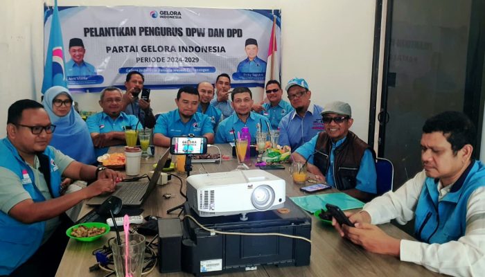Gelora Aceh Resmi Dilantik, Fokus Konsolidasi dan Target Kursi