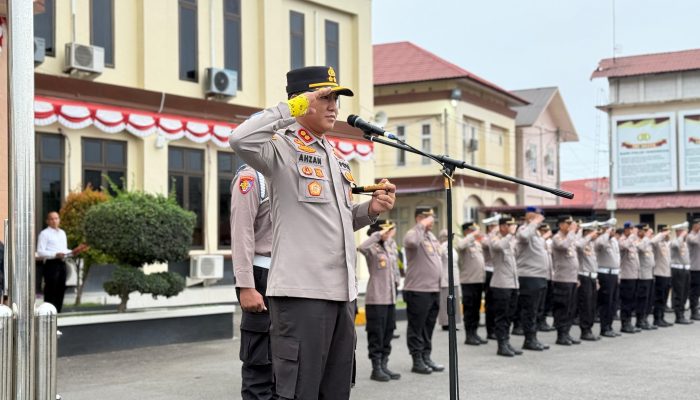 Kapolres Lhokseumawe Tekankan Profesionalisme dan Pelayanan Cepat