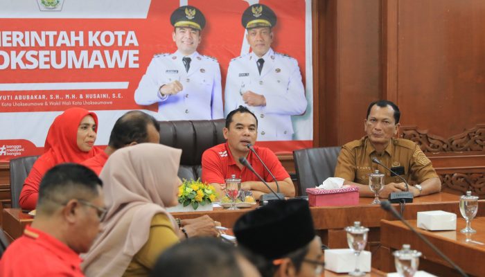 Wali Kota Pimpin Rakor dengan Kepala SMP se-Kota Lhokseumawe