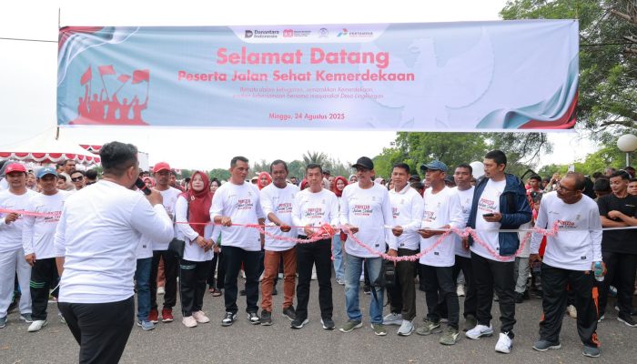 PAG Gelar Jalan Sehat Bersama Warga Lingkungan