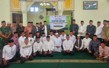 Bupati Aceh Tengah Haili Yoga secara resmi melaunching kampung Nunang Antara sebagai Kampung Qur'ani