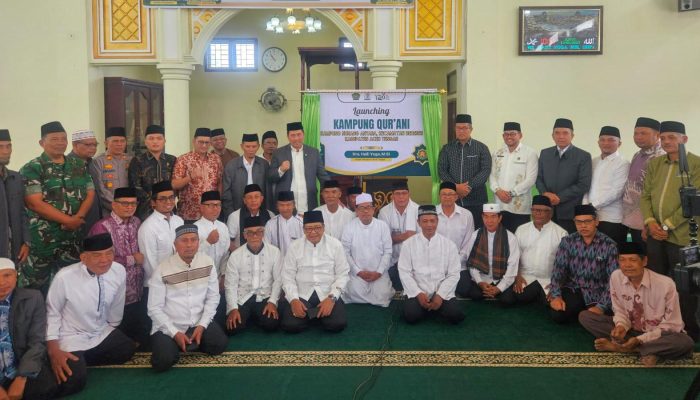 Kampung Nunang Antara Dicanangkan sebagai Kampung Qur’ani di Aceh Tengah