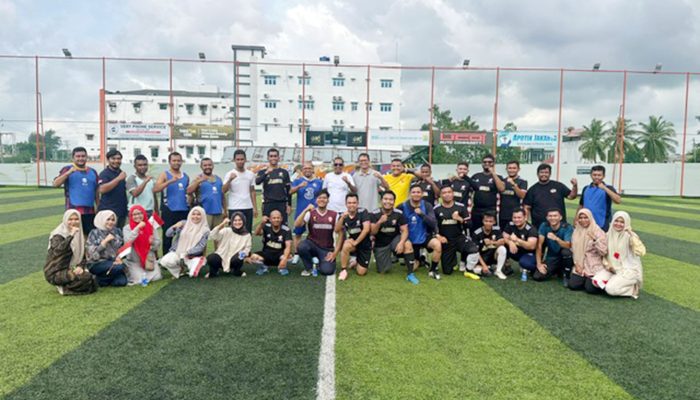 Panwaslih Lhokseumawe Hajar Bireuen di Friendly Big Match Merdeka