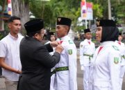 Wali Kota Sabang Kukuhkan 30 Paskibraka, Siap Kibarkan Merah Putih