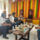 Manajemen PT Aceh Green Industry (AGI) bersama investor saat melakukan pertemuan dengan Gubernur Aceh Muzakir Manaf (Mualem) terkait rencana investasi pengolahan dan pemulihan baterai lithium.