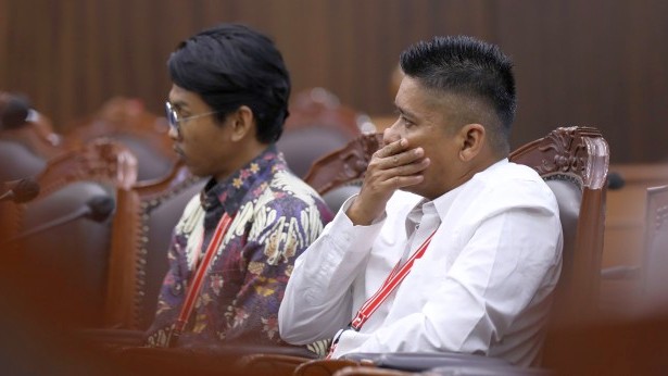 sidang pengucapan putusan pengujian materiil Undang-Undang Nomor 11 Tahun 2006 tentang Pemerintahan Aceh