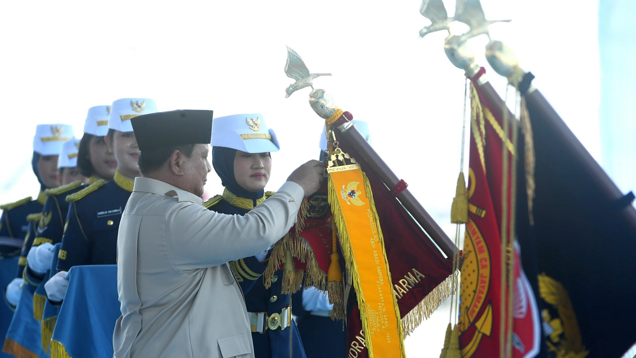 Presiden Prabowo Lantik Empat Panglima Baru