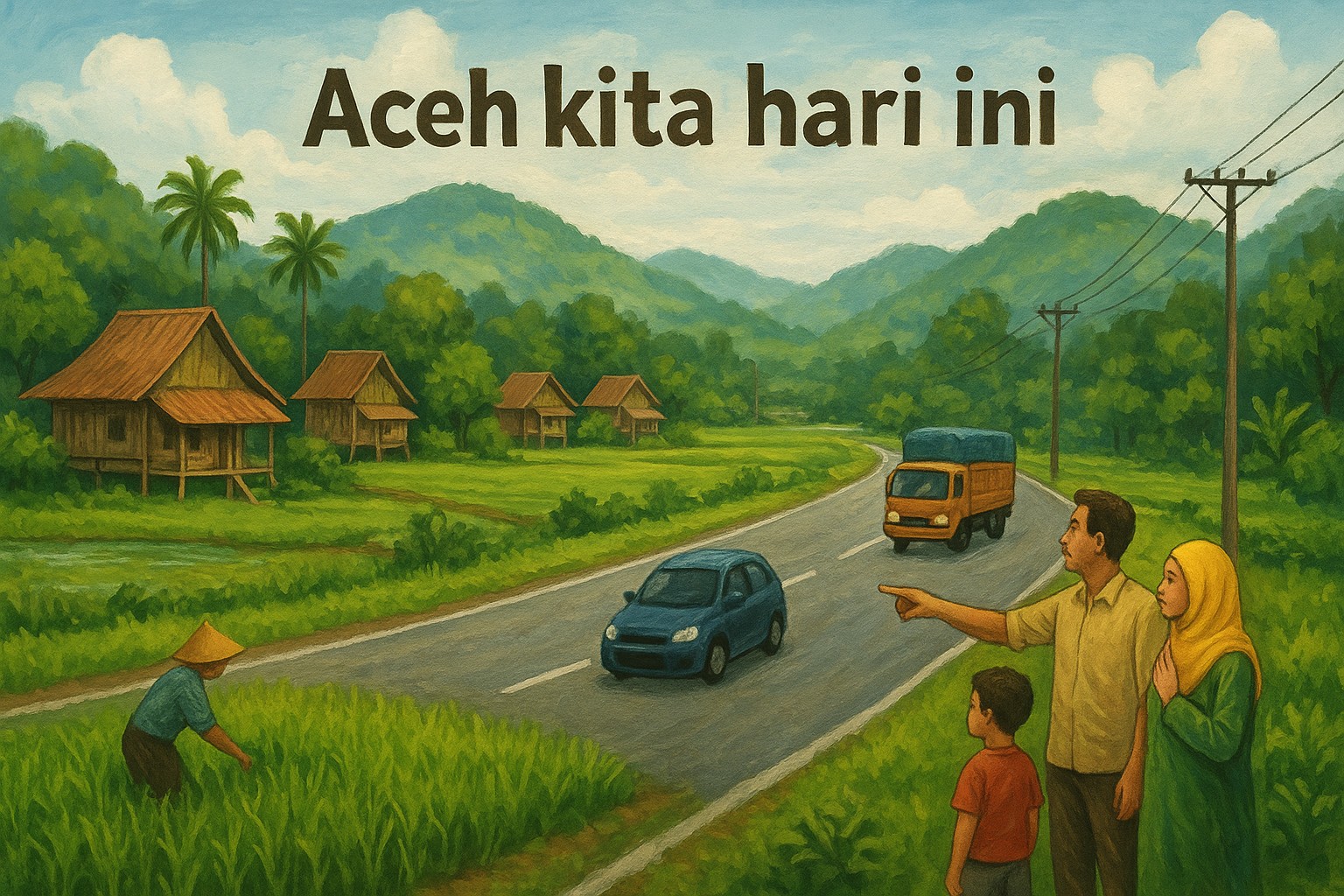 Ilustrasi Aceh hari ini