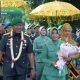 Brigjen TNI Yudha Fitri, disambut dalam acara sertijab Kepala Staf Kodam Iskandar Muda (Kasdam IM) di Lapangan Sanggamara, Makodam, Banda Aceh