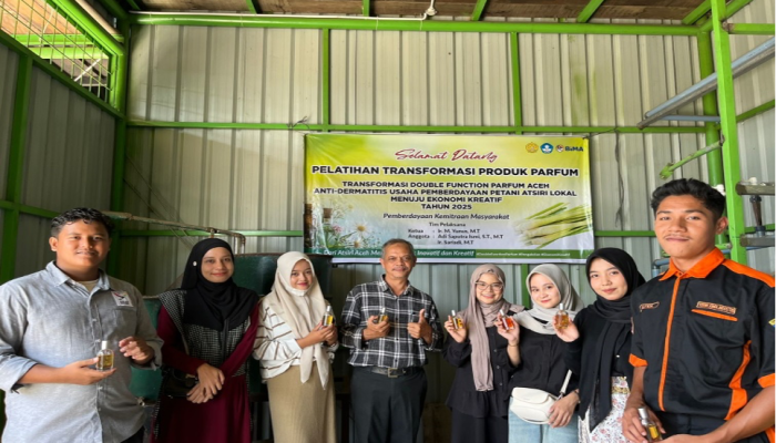 Parfum Mi Amore Diharapkan Jadi Wajah Baru Ekonomi Kreatif Aceh