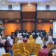Meriza Akbar, pemilik HOCO Coffee, saat menjadi pembicara dalam Program Dukungan Kemenkeu Satu Aceh terhadap UMKM yang digelar di Aula Gedung D, GKN Banda Aceh