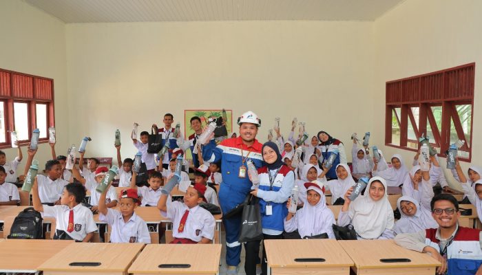 Perwira PHR Edukasi Migas kepada Siswa SD Lewat PEN 8.0