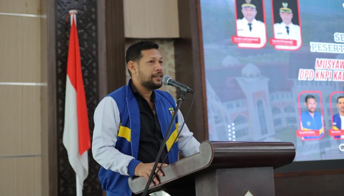 Asisten I Buka MUSDA XIII KNPI Aceh Utara