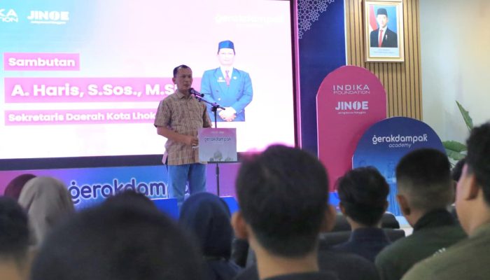 Sekda Apresiasi Program GerakDampak Academy Dorong Pemuda Jadi Agen Perubahan