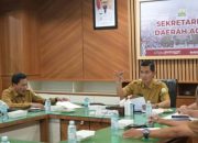 Sekda Aceh Pimpin Rapat Percepatan Pengelolaan Sumur Minyak Masyarakat