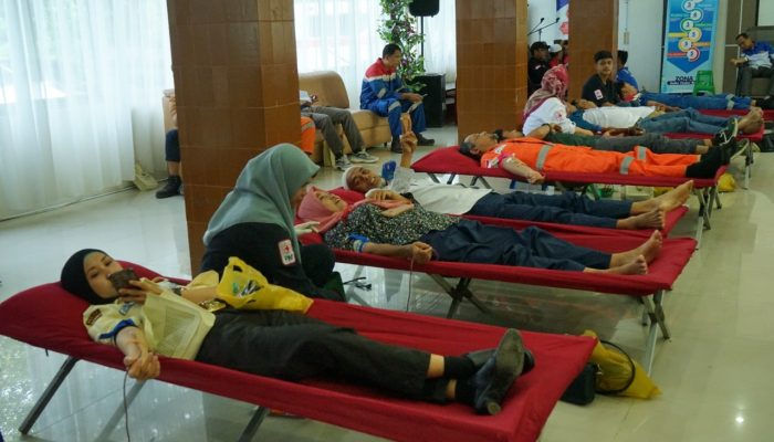 Semarak Hari PMI, PHR Zona 1 Gelar Donor Darah Serentak
