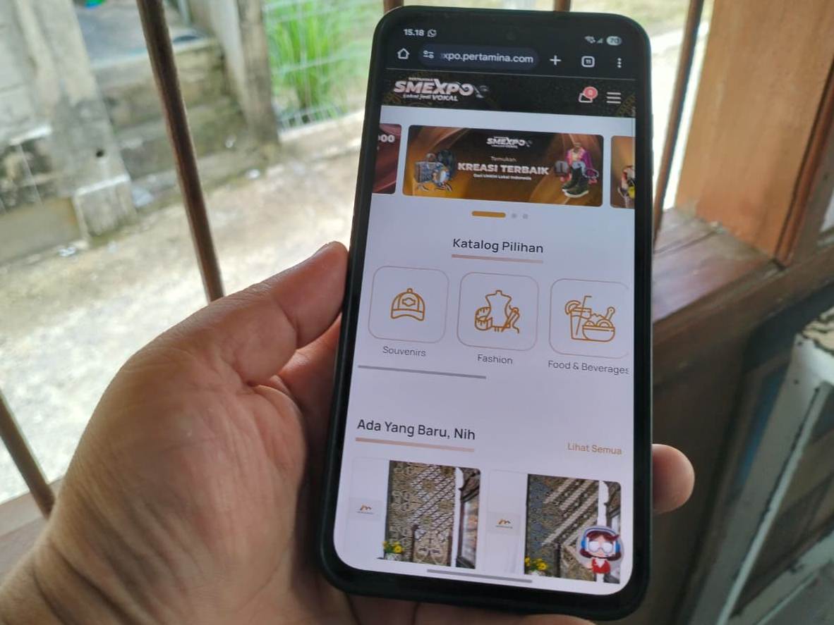 Pertamina resmi meluncurkan platform belanja daring (e-commerce) khusus untuk mendukung UMKM yang dapat diakses publik melalui laman smexpo.pertamina.com