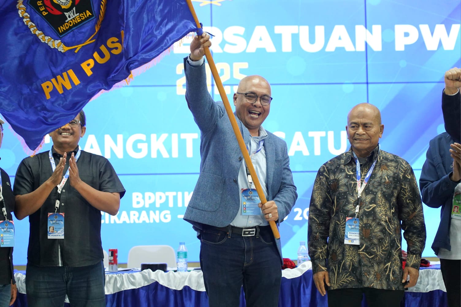 Akhmad Munir resmi terpilih sebagai Ketua Umum Persatuan Wartawan Indonesia (PWI) 2025-2030