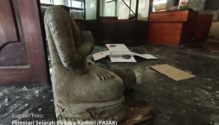 Massa Rusak dan Jarah Koleksi Museum Bagawanta Bhari Kediri