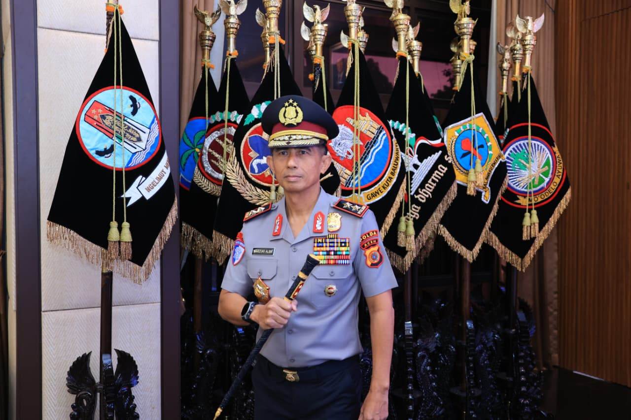 Kapolda Aceh, Marzuki Ali Basyah, secara resmi menyandang pangkat Inspektur Jenderal (Irjen) Polisi setelah upacara Korps Raport yang dipimpin oleh Kapolri Jenderal Pol. Listyo Sigit Prabowo di Rupatama Mabes Polri