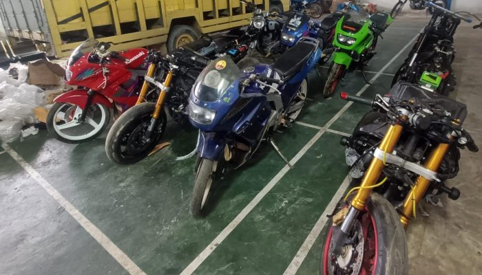 Diwarnai Aksi Kejar-kejaran, Bea Cukai Langsa Gagalkan Penyelundupan Motor asal Thailand