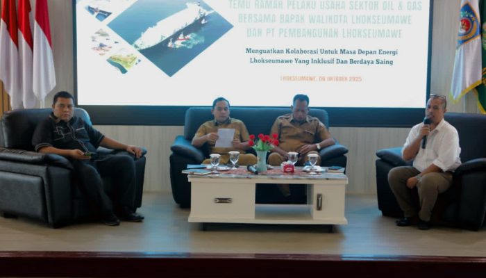 Pemko Lhokseumawe Perkuat Sinergi dengan Pelaku Usaha Migas